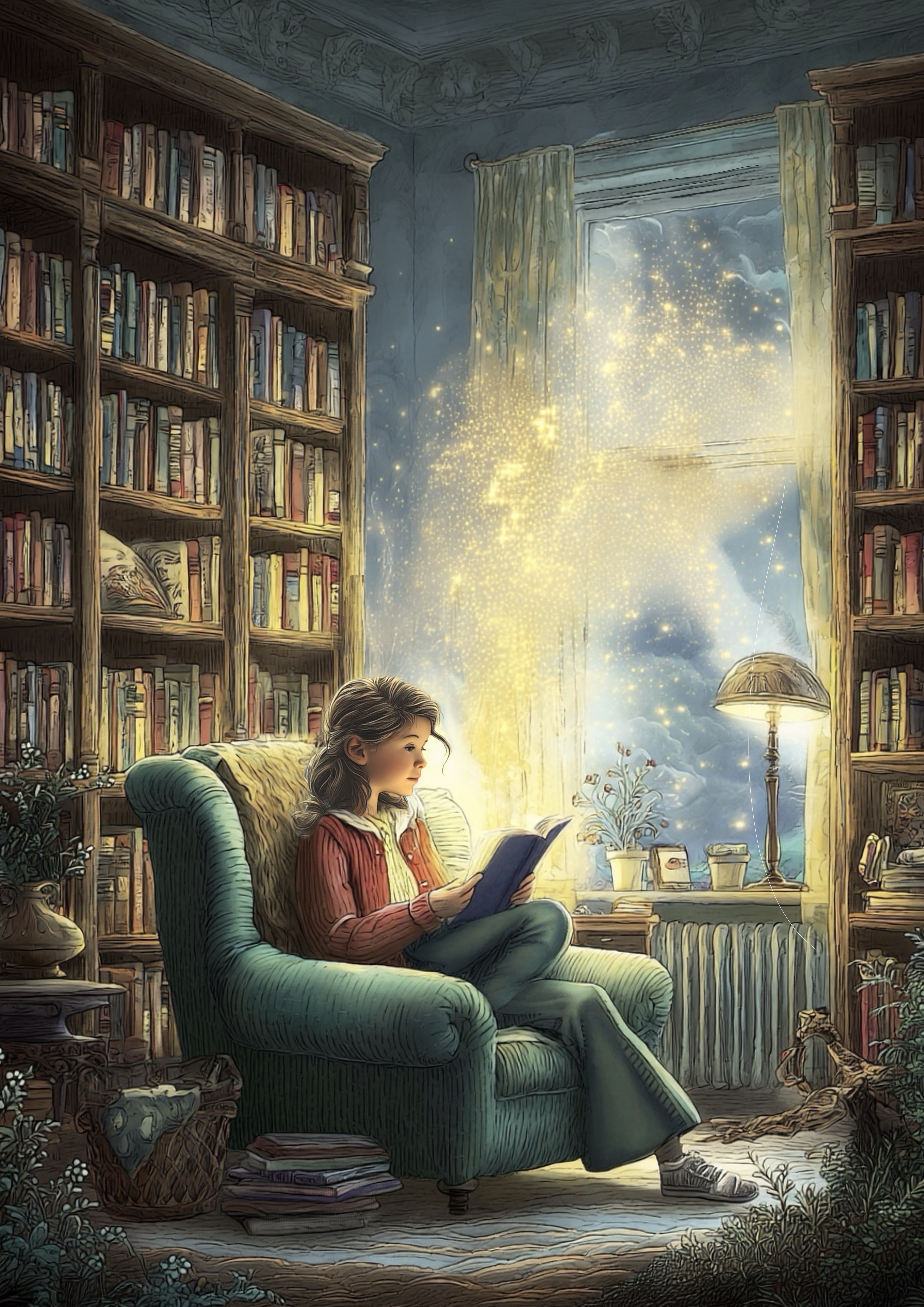 Illustration från Majkens värld